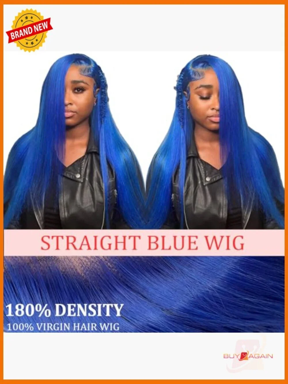 13x4 Straight Lace Front Wig Human Hair Glueless HD Transparent 180% Density 22